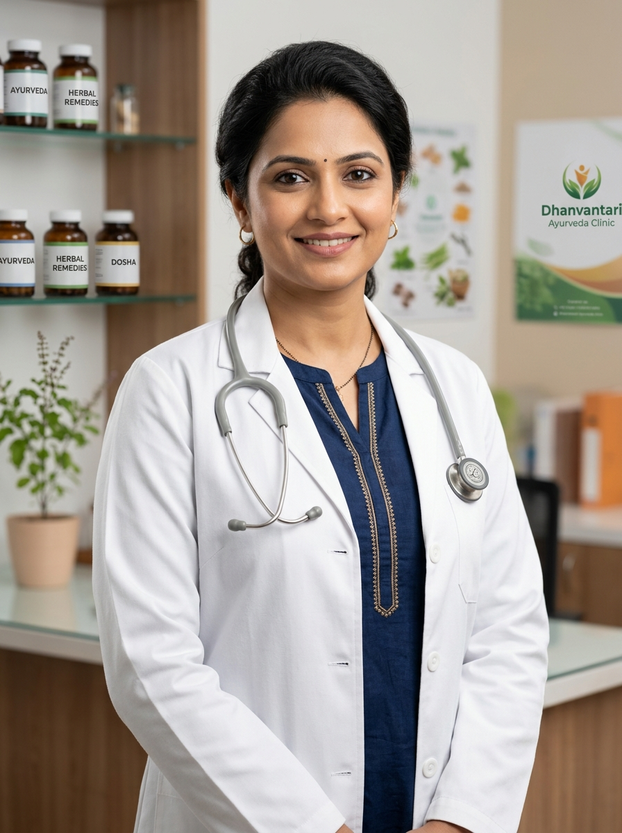 Dr. Nikita Lalit Sangludkar – Ayurveda Consultant — Garbhasanskar & Wellness